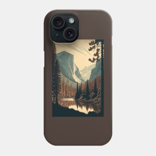 Yosemite Mountain Majesty Phone Case