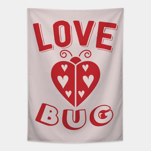 Love Bug Tapestry by MZeeDesigns