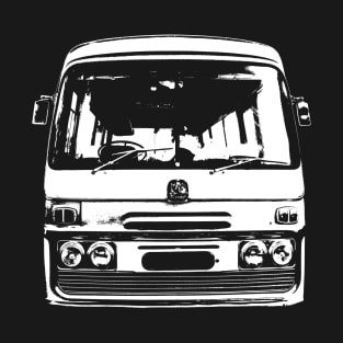 Bedford 1970s British classic coach monoblock white T-Shirt