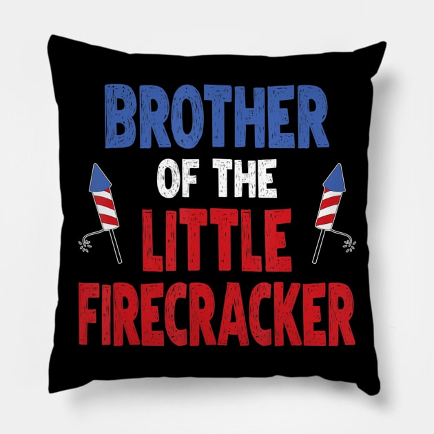 Matching Family Brother Birthday Party Fourth of July Pillow by crowominousnigerian 