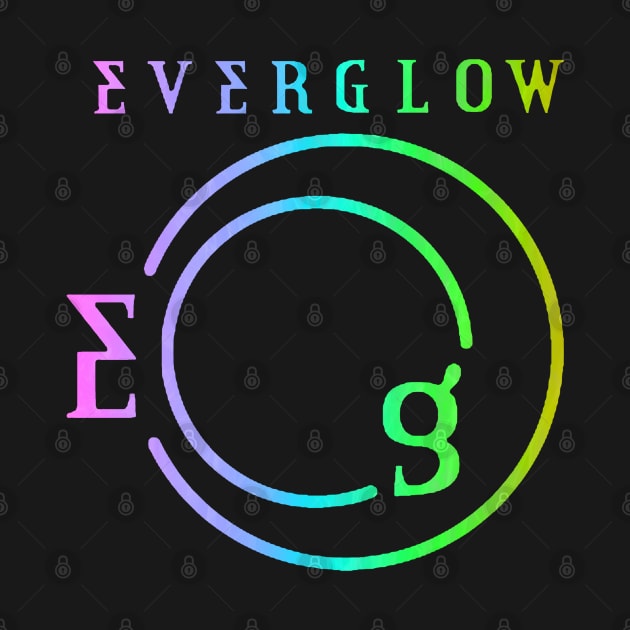 Everglow Logo Rainbow by hallyupunch