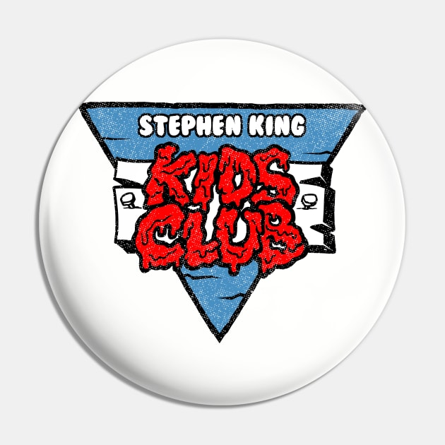 Stephen King Kids Club Pin by GiMETZCO!