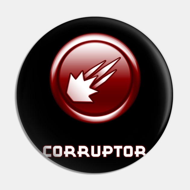 City of Villains - Corruptor Pin by Kaiserin