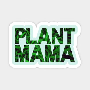 Plant Mama Fresh Green Leaves Magnet