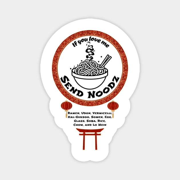 Send Noods Magnet by Sapient House