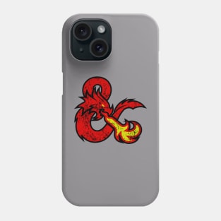 Distressed Dungeons And Dragons Phone Case