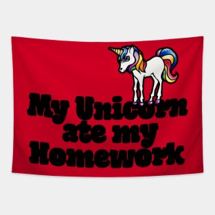 My unicorn ate my homework Tapestry