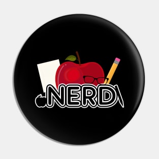 Nerd - Logo Pin