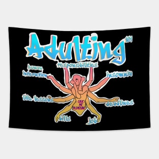 adulting Tapestry