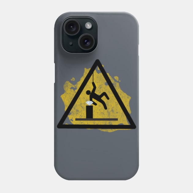 CAUTION: SLIPPEY FINGERS Phone Case by Tift23