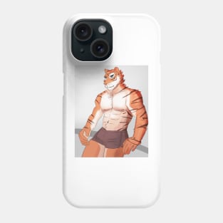 tiger furry Phone Case