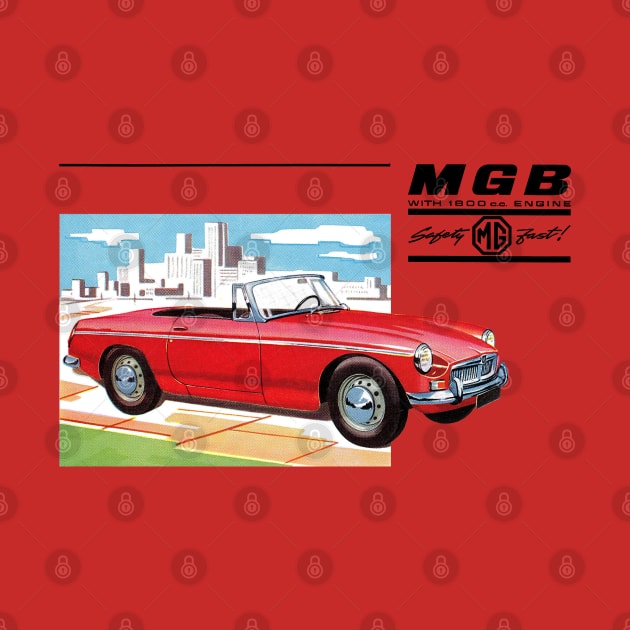 MGB SPORTS CAR - brochure by Throwback Motors