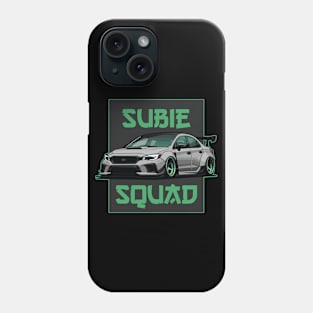 Subaru Impreza WRX STI Car Art - Widebody Modified JDM Drift Car Phone Case