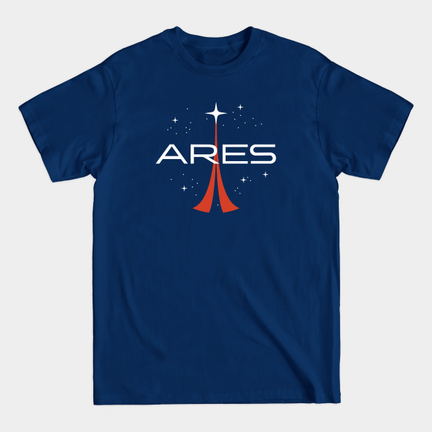 Disover Project ARES Mission Patch - Ares - T-Shirt