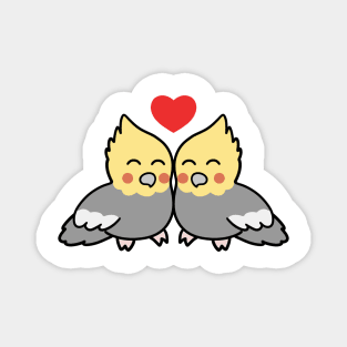 Cockatiel Love Magnet