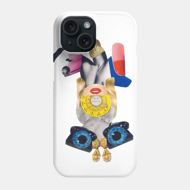 Upside Down Nightmare Phone Case by Luca Mainini