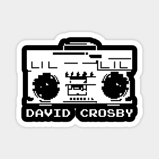 david crosby vintage 70s,music is life Magnet