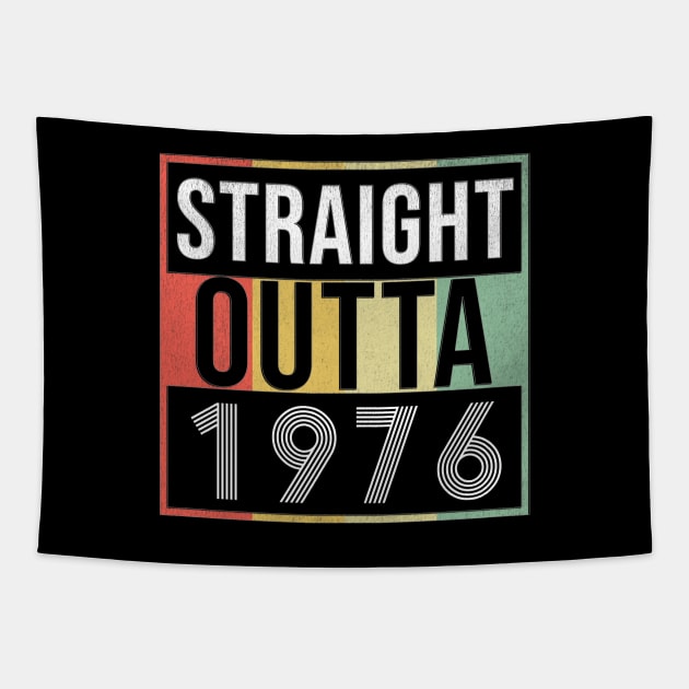 Straight Outta 1976 - Born In 1976 Tapestry by giftideas