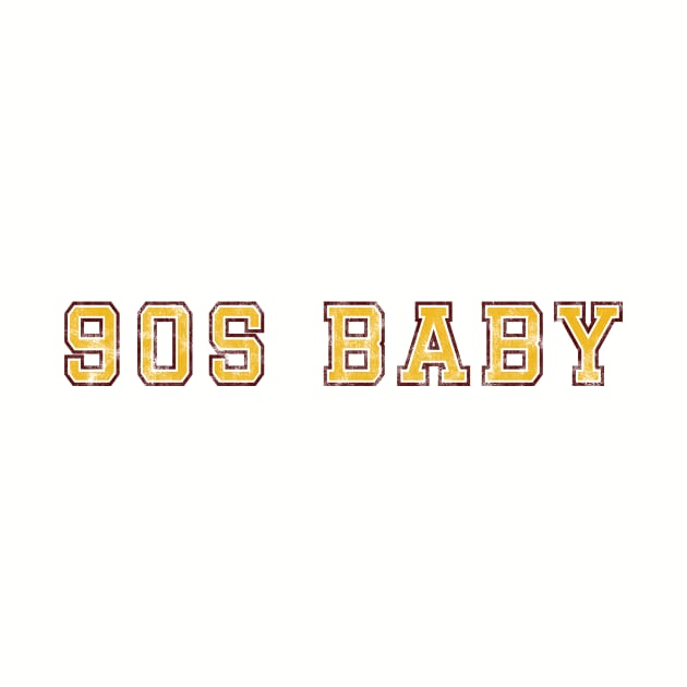 90s Baby Burgundy and Yellow by ariel161