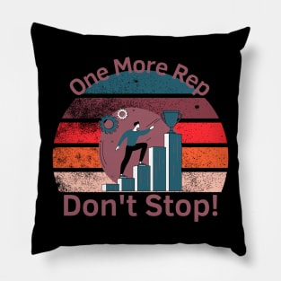 One More Rep Pillow