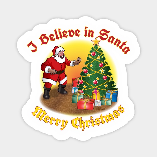 I Believe In Santa Magnet by NN Tease