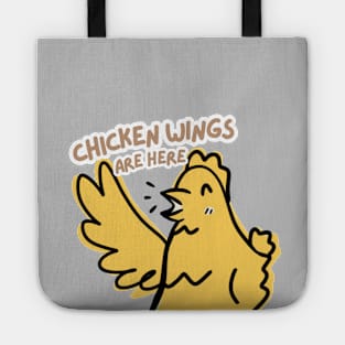 Chicken wings are here Tote