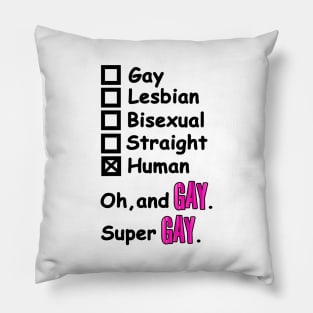 Super Gay Pillow