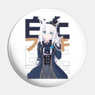 Hololive JP - Shirakami Fubuki Pin