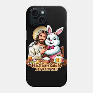 Matthew 28:6 He Is Risen Phone Case