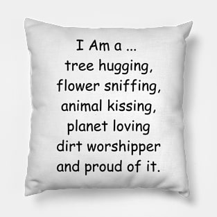 Tree hugger Pillow