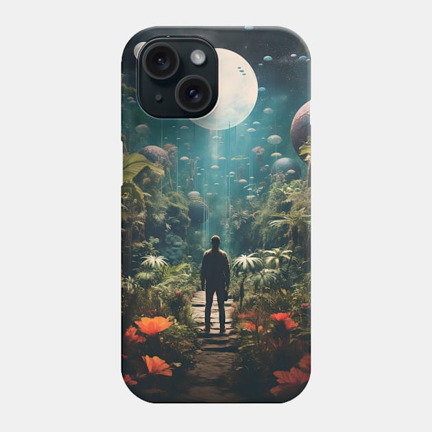 Extraterrestrial Garden Phone Case by LostDevil