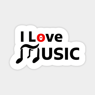 I Love Music Magnet