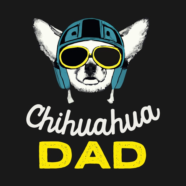 Chihuahua Dad Vintage Dog Owner Retro Dog Father by BetterManufaktur