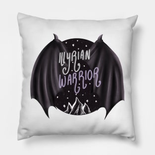 Illyrian Warrior - version 2 - with stars and mountains - ACOTAR Pillow