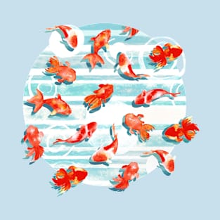 Watercolor Goldfish T-Shirt