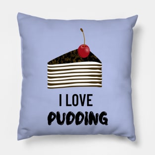 Chocolate Pudding Lover Pillow