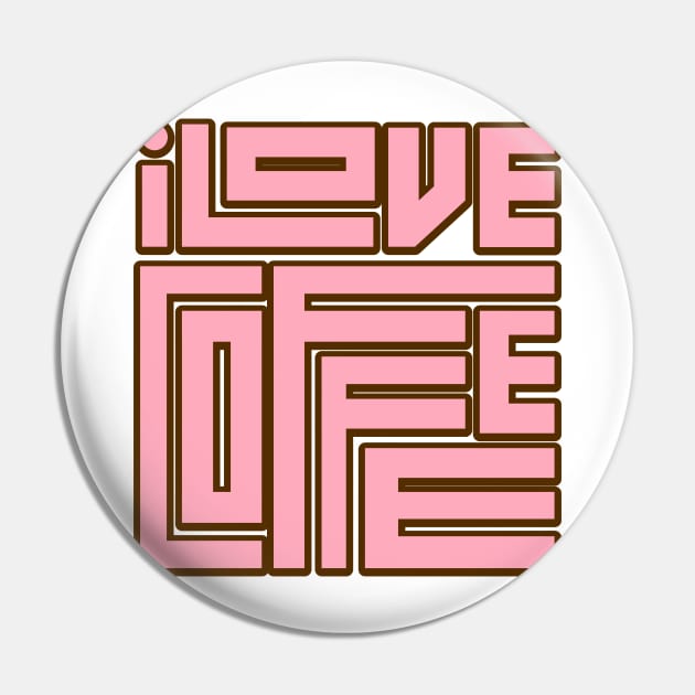 Coffee Lover Pin by timegraf