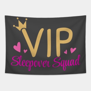 VIP Sleepover Squad Slumber Party Pajamas Tapestry