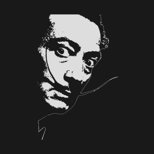 Salvador Dali face T-Shirt