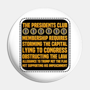 President’s Day Pin