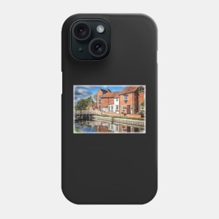 Cottages By The Swing Bridge Phone Case