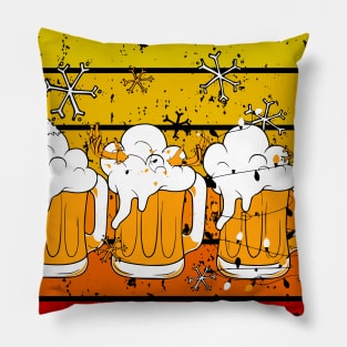 Merry Beermas Pillow