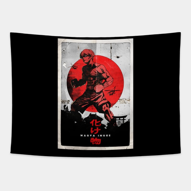 Naoya Inoue King of All Monsters Tapestry by hansoloski