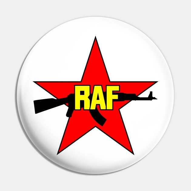 Mod.7 RAF Red Army Faction Pin by parashop