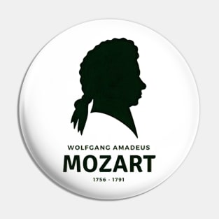 Wolfgang Amadeus Mozart (1756 - 1791) Pin