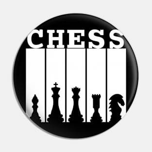 Midnight Chess Pin