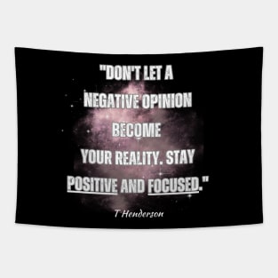 No Negative People Tapestry