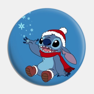 Winter Stitch Pin