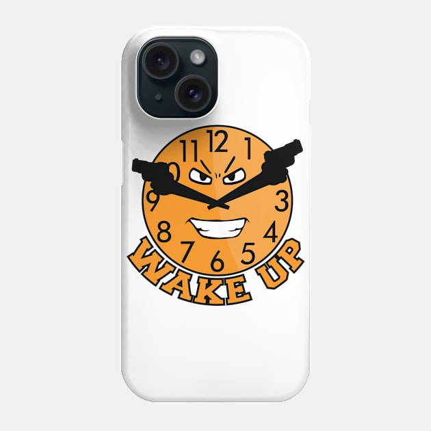 Wake up Phone Case by melcu