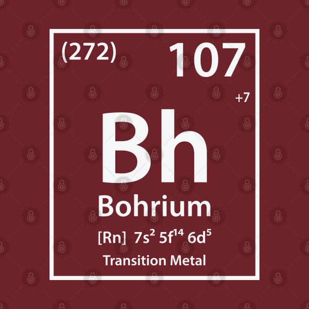 Bohrium Element by cerebrands